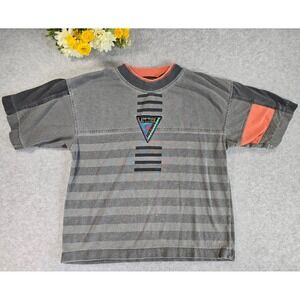 Vintage 90s Peter B Kids Graphic TShirt Small Attitude Patch Skater Grunge